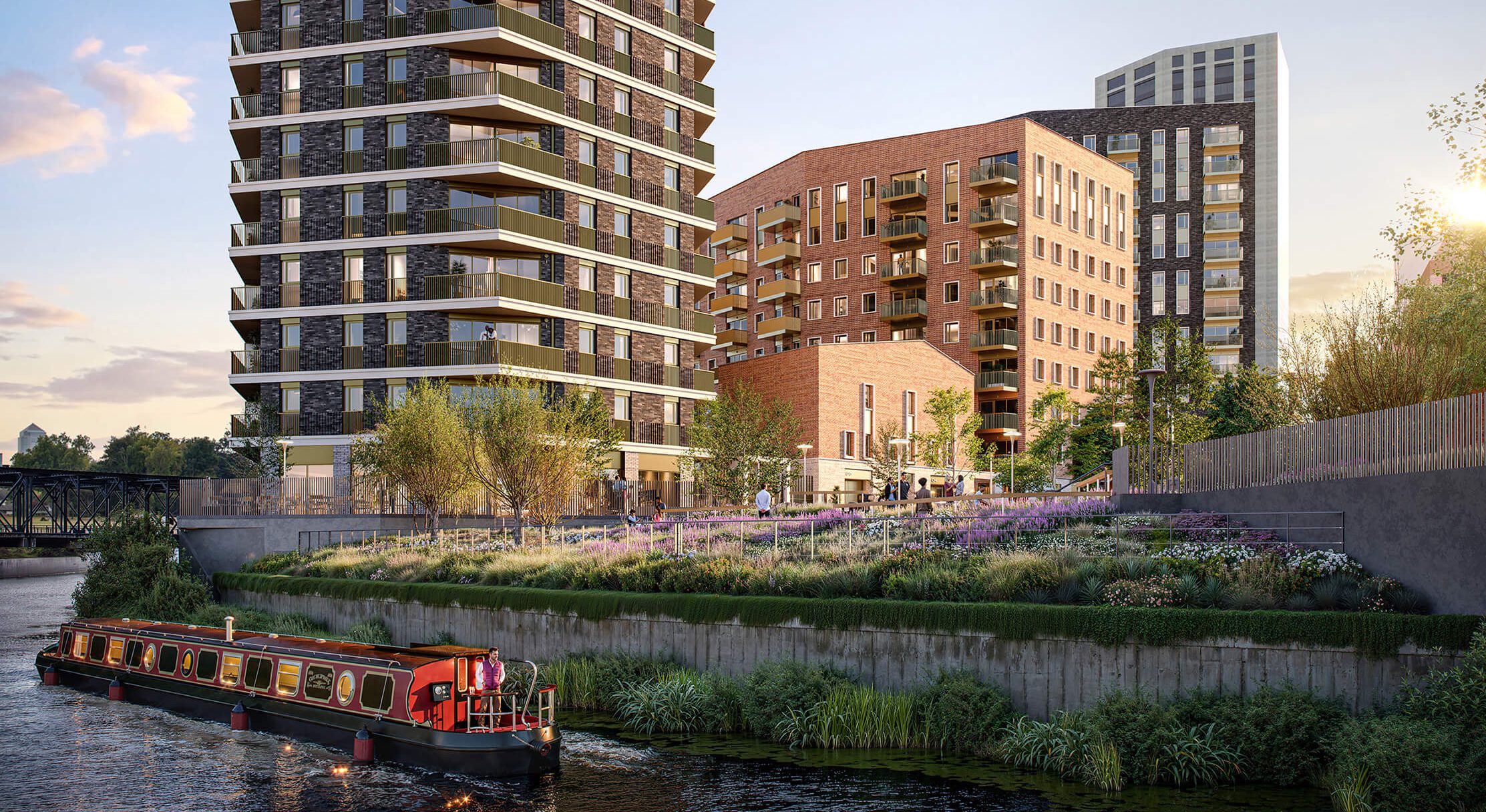 The Waterside in Bromley-by-Bow